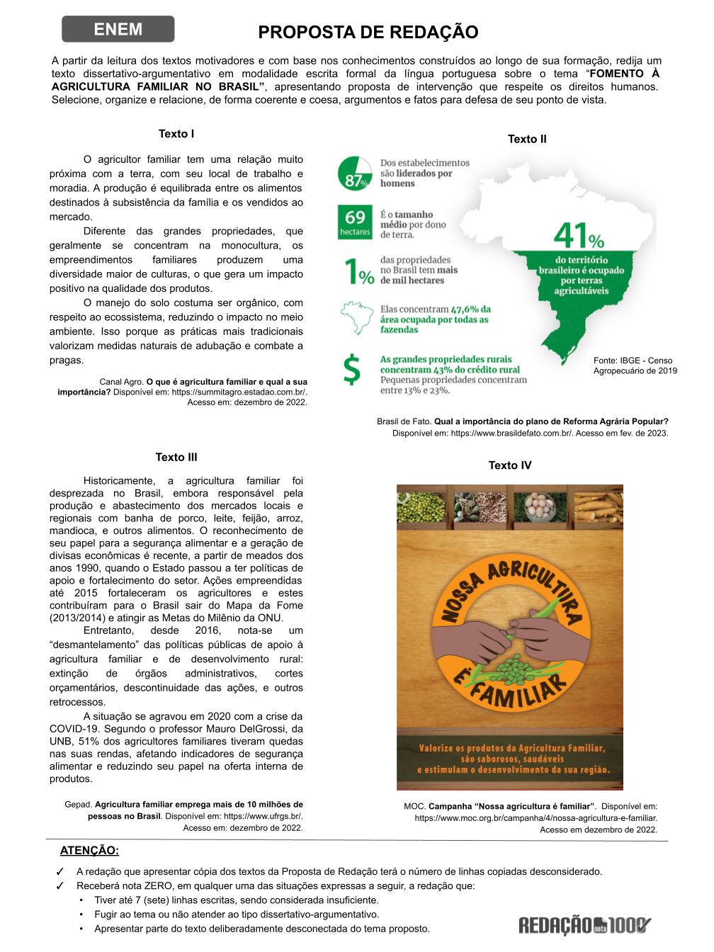 Redação Nota 1000 Sob Medida Para O Enem 2747